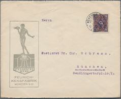 Deutsches Reich - Inflation: 1919-1923, Vielseitiger Posten Mit Etwa 1.200 Briefen Und Belegen Quer - Sammlungen