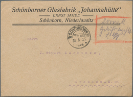 Deutsches Reich - Inflation: 1923, GEBÜHR BEZAHLT, Außergewöhnliche Sammlung Von 81 Bedarfsbelegen M - Verzamelingen