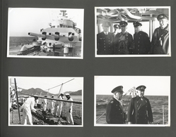 Deutsches Reich - 3. Reich: This Is An Original Embossed Panzerschiff Deutschland Photo Album, 15x11 - Lettres & Documents