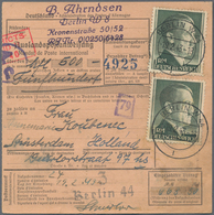 Deutsches Reich - 3. Reich: 1933/1945, Sehr Interessanter Sammlungsbestand Mit über 200 Belegen In 5 - Lettres & Documents