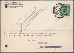 Deutsches Reich - 3. Reich: 1933/1945, Umfangreicher Posten Von Ca. 590 Belegen III. Reich Mit Einig - Covers & Documents