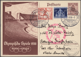 Deutsches Reich - 3. Reich: 1933/1945, Umfassende Und Vielseitig Strukturierte Sammlung Von Ca. 470 - Covers & Documents