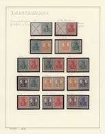 Deutsches Reich - Zusammendrucke: 1912/1941, Umfassende, Fast Ausschließlich Postfrisch Geführte Sam - Se-Tenant