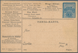 Deutsches Reich - Privatpost (Stadtpost): Ca. 1890/1920, Posten Von über 240 Meist Gebrauchten Priva - Correos Privados & Locales