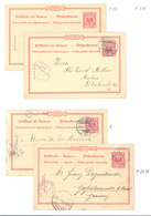 Deutsches Reich - Ganzsachen: 1872/1899, Ganzsachenkarten Ab Brustschild Bis Krone/Adler, Umfangreic - Sonstige & Ohne Zuordnung