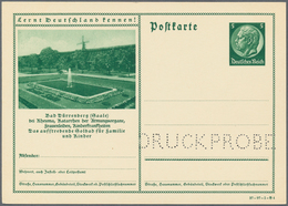 Deutsches Reich - Ganzsachen: 1937, 6 Ungebrauchte Ganzsachenbildpostkarten, Wst. Hindenburg 5 (Pf) - Sonstige & Ohne Zuordnung