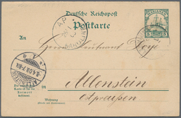 Deutsche Auslandspostämter + Kolonien: 1898/1912 (ca.), Partie Von Ca. 70 Karten, Meist Ungebrauchte - Other & Unclassified