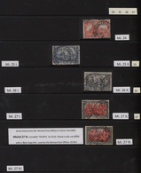 Deutsche Post In China: 1898/1919 (ca.), China Und Kiautschou, Gestempelte Und Ungebrauchte Sammlung - China (oficinas)