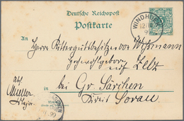 Deutsch-Ostafrika: 1883 - 1913, 9 Belege, Adressiert An Angehörige Der Familie Von Wissmann. (Herman - África Oriental Alemana