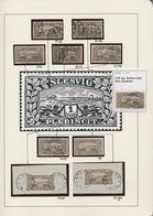 Deutsche Abstimmungsgebiete: Schleswig: 1920, Freimarken "Wappen Und Landschaft", Sammlung Von Ca. 9 - Autres & Non Classés