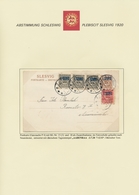 Deutsche Abstimmungsgebiete: Schleswig: 1920, Gehaltvolle Sammlung Mit Ca.80 Belegen Im Binder, Dabe - Other & Unclassified