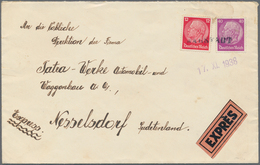 Sudetenland: 1938, Sammlung Von Ca. 97 Briefen Und Karten Mit Entprechenden Frankaturen Und Notstemp - Sudetes