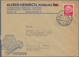 Deutsche Besetzung II. WK: 1939/1945, Posten Von über 350 Belegen Aus Zahlreichen Besetzungen II. WK - Ocupación 1938 – 45