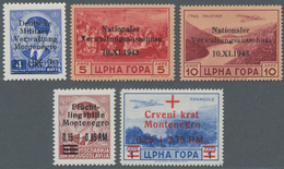 Dt. Besetzung II WK - Montenegro: 1943/1944, Komplette Postfrische Sammlung Von MiNr.1-35 Auf Albumb - Occupation 1938-45