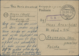 Kriegsgefangenen-Lagerpost: 1945/1956 Posten Von Ca. 400 Meist Gut Erhaltenen Belegen Kriegsgefangen - Sonstige & Ohne Zuordnung