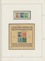 Sowjetische Zone: 1945/1949, Postfrische Sammlung Auf Safe-Vordruckblättern, Gemäß Vordruck Vollstän - Autres & Non Classés