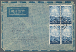 DDR: 1947-1962, Partie Mit über 400 Briefen, Zumeist Luftpost Nach USA Oder Südafrika, Dabei Auch Me - Collections