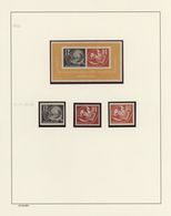 DDR: 1949/1958, Postfrische Qualitäts-Sammlung Auf Schaubek-Blättern, Nicht Ganz Komplett, Aber Auge - Collections