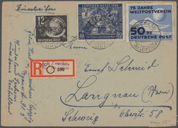 DDR: 1949/1990, Umfangreicher Bestand Von Ca. 3000 Gelaufenen Briefen Und Karten Sowohl Mit Dauer- A - Colecciones