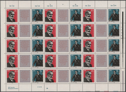 DDR - Zusammendrucke: 1955/1990, Postfrische Sammlung Von Ca. 68 Zusammendruckbögen (teils Markenhef - Se-Tenant