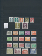 Berlin: 1948/1990, Parallel Postfrisch Und Gestempelt Geführte Sammlung In Drei Steckbüchern, Streck - Unused Stamps