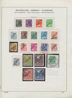 Berlin: 1948/1990, Saubere Sammlung Auf Schaubek-Blättern, Zuerst (MiNr. 1/60) Gestempelt, Ab Dann P - Unused Stamps