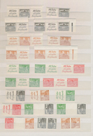 Berlin - Zusammendrucke: 1949/1989, Postfrische Sammlung Zusammendruck-Kombinationen Ab Bauten I (Mi - Zusammendrucke