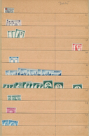 Französische Zone: 1945/1949, Reichhaltiger Lagerbestand Im Steckbuch Mit Allg.Ausgabe Und Den Drei - Autres & Non Classés