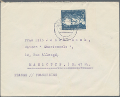 Bundesrepublik Deutschland: 1952/1962, Bestand Von Ca. 310 Briefen Und Karten Mit Nur Einzelfrankatu - Colecciones