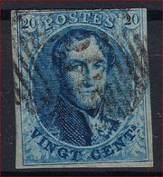 Medaillon 20 Cent Gestempeld ; Staat Zie 2 Scans ! - 1849-1865 Medaillen (Sonstige)