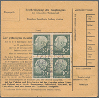 Bundesrepublik Deutschland: 1962/1992, Partie Von Ca. 166 Bedarfsbelegen (meist Paketkartenstammteil - Collections