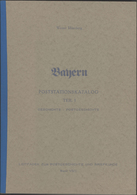 Philatelistische Literatur - Deutschland - Altdeutschland: BAYERN: "Poststationskatalog" Von Werner - Sonstige & Ohne Zuordnung