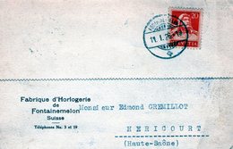 (135) CPA PUB  Fontainemelon   Fabrique D' Orlogerie (Bon Etat) - Fontainemelon