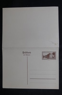 SARRE - Entier Postal Carte Lettre Avec Réponse Non Circulé - L 52432 - Postwaardestukken