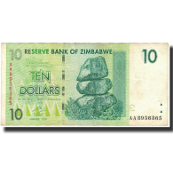 Billet, Zimbabwe, 10 Dollars, 2007, Undated (2007), KM:67, SUP - Zimbabwe