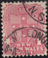 New South Wales 1905-06 Used Sc 110 1p Seal - Usados
