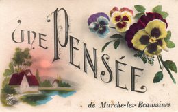 Une Pensée De Marche-lez-Ecaussines, Fleurs. - Ecaussinnes