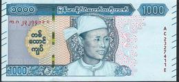 MYANMAR NLP 1000 KYATS 2020 #AC Issued January 2020 UNC. - Myanmar
