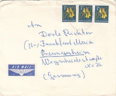 NEW ZEALAND FP Brief 3 Fach Frankiert - Airmail