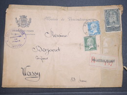 FRANCE - Fragment D'une Enveloppe D'un Paquet à étudier Avec Timbre(s) Au Type Pasteur - Découverte à Faire - P 22655 - 1922-26 Pasteur
