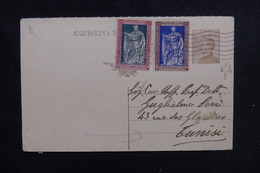 ITALIE - Entier Postal + Compléments Pour La Tunisie - L 52460 - Stamped Stationery