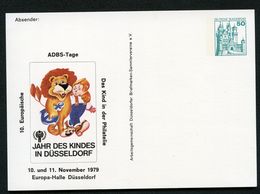 Bund PP103 D2/004-I JAHR DES KINDES Düsseldorf 1979 - Cartoline Private - Nuovi