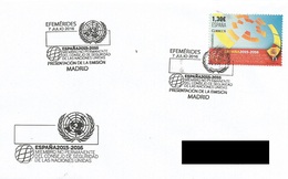 SPAIN. POSTMARK. NON-PERMANENT MEMBER OF THE UNITED NATIONS SECURITY COUNCIL. 2016 - Otros & Sin Clasificación