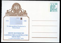 Bund PP103 D2/015 70 J. GEZÄHNTE POSTKARTEN München 1979  NGK 5,00 € - Privatpostkarten - Ungebraucht