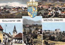 Souvenir De MENS - Vues Multiples - Blason Dauphins Robert Louis - Mens