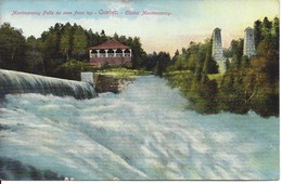 Montmorency Falls As Seen From Top, Chutes Montmorency, Québec, Non Circulée (18.403) - Montmorency Falls