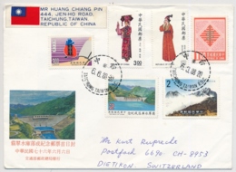 Taiwan - Republic Of China - In Die Schweiz Gelaufener Brief - Cartas & Documentos