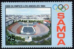 SPORT FACILITIES - SAMOA 1984 - OLYMPIC GAMES LOS ANGELES 1984 - OLYMPIC STADIUM - MINT - Sonstige