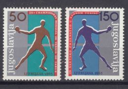 Yugoslavia Republic 1965 Sport Mi#1104-1105 Mint Never Hinged - Nuevos