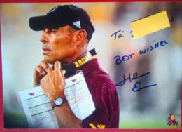 Herm Edwards ( American Football Coach) - Autógrafos